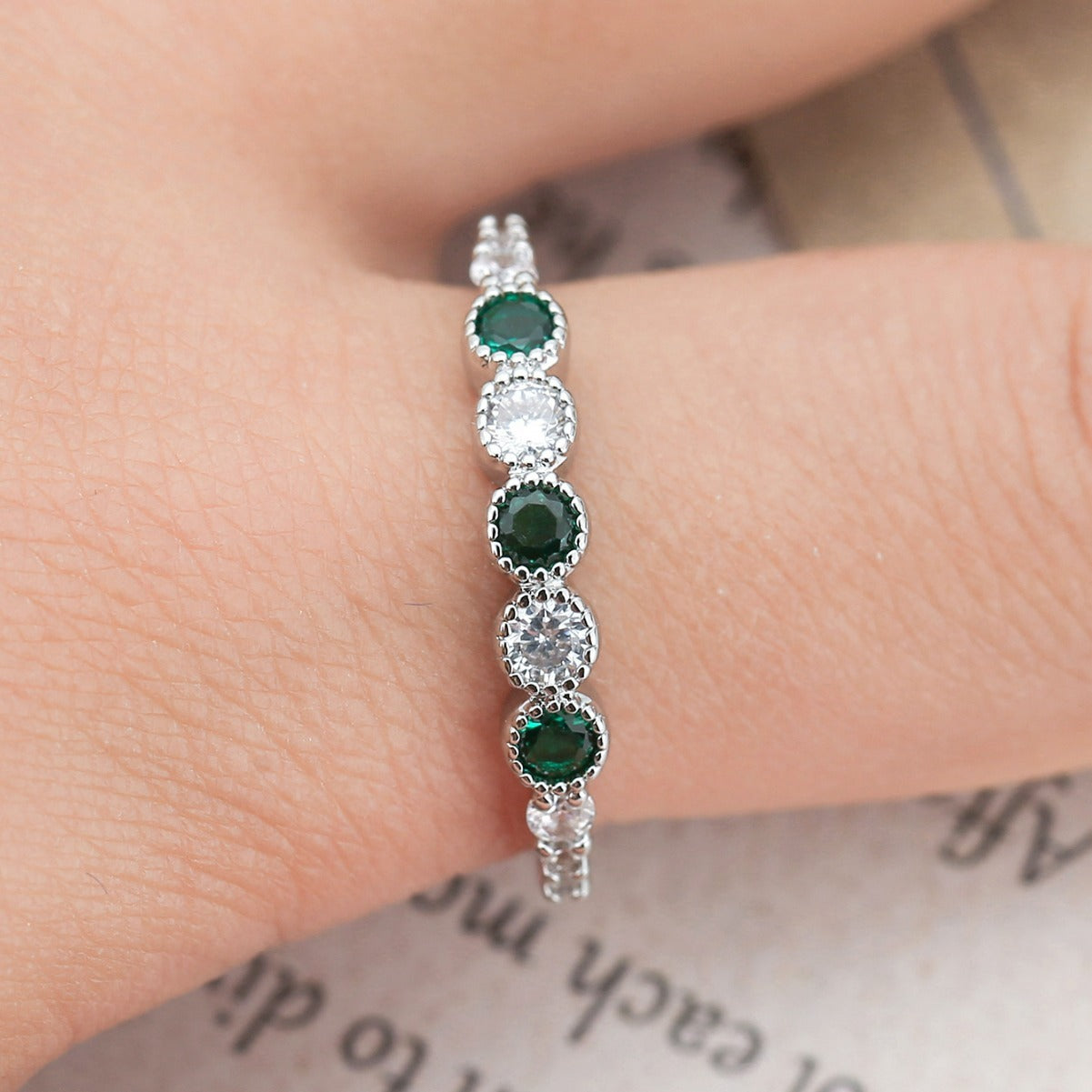 Personalized Ring European And American Style Women's Light Luxury High Sense