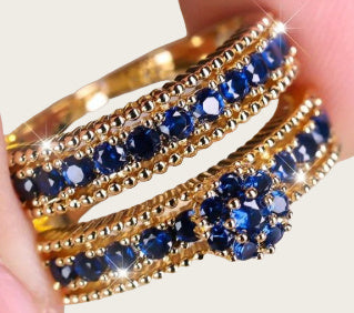 Geometric Ring Women's Shiny Fashion Ring