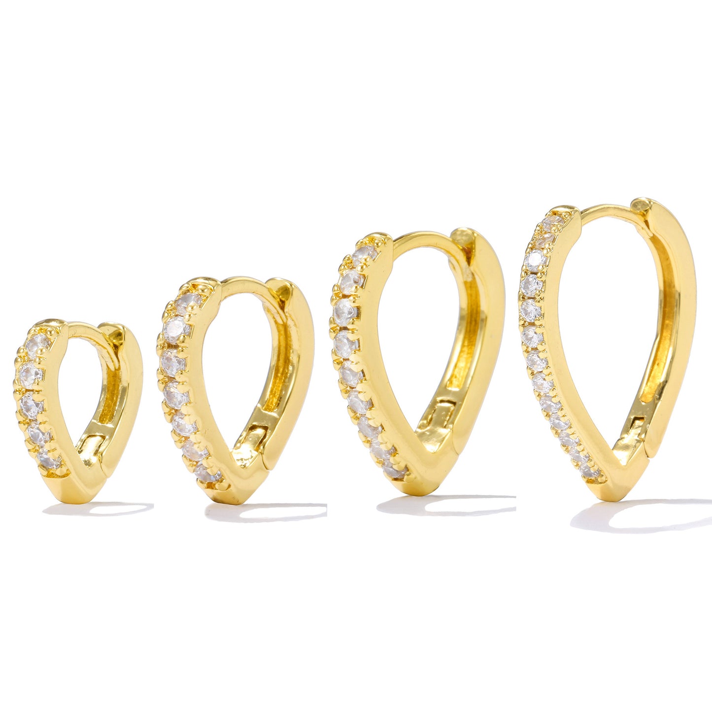 Simple Temperament Summer Cool Love Ear Clip