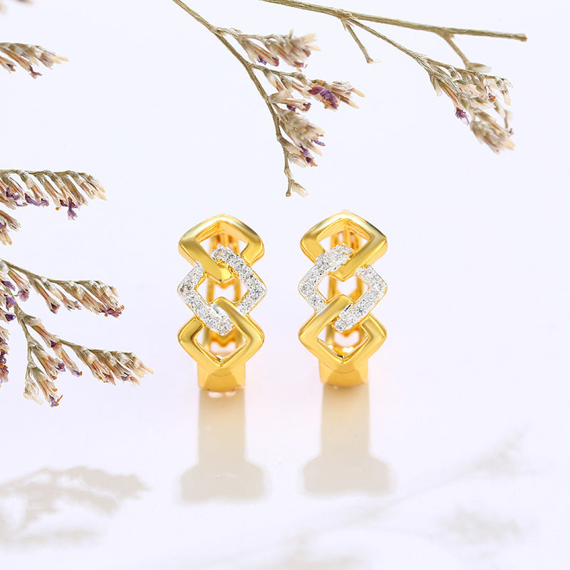 Simple And Advanced Sense Elegant And Personalized Earrings