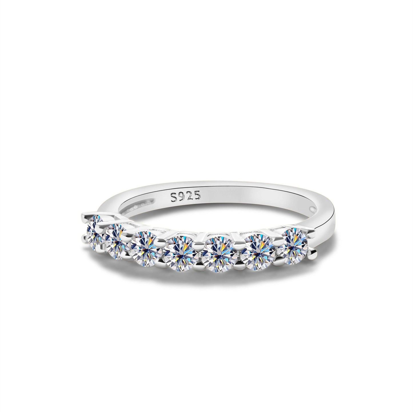 Ins Style Ring Female Moissanite Niche High Sense