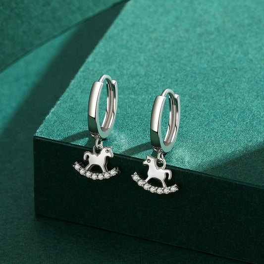 Cute Personalized Trojan Earrings For Women