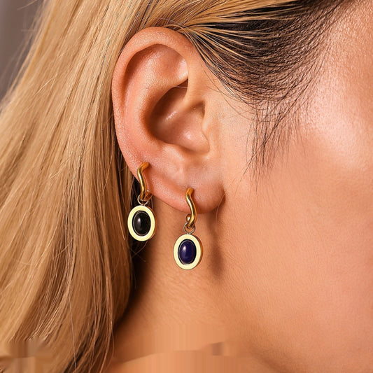 Earrings Women's Stainless Steel Plated Delicate Elegant Eardrops