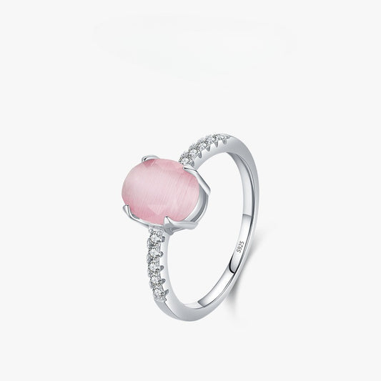 Light Luxury Minority Fashion Personality All-match Gradient Index Finger Ring