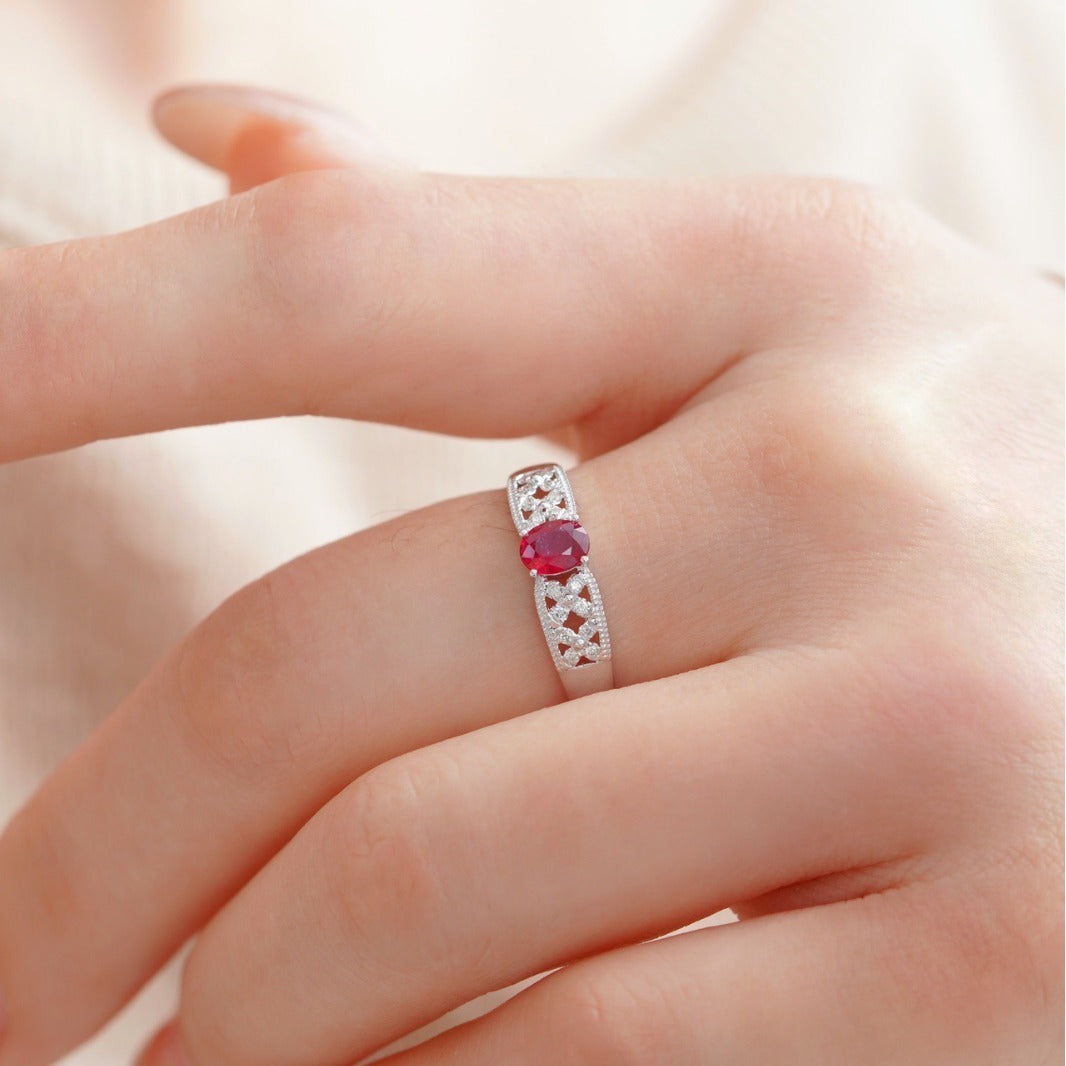 French Sterling Silver New Ring