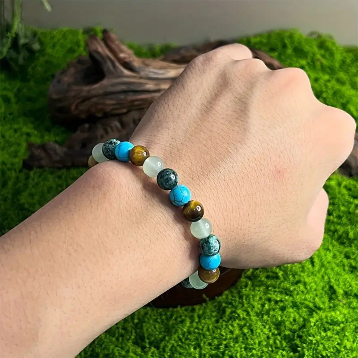 Female Creative Versatile Sea Blue Treasure Turquoise Bracelet
