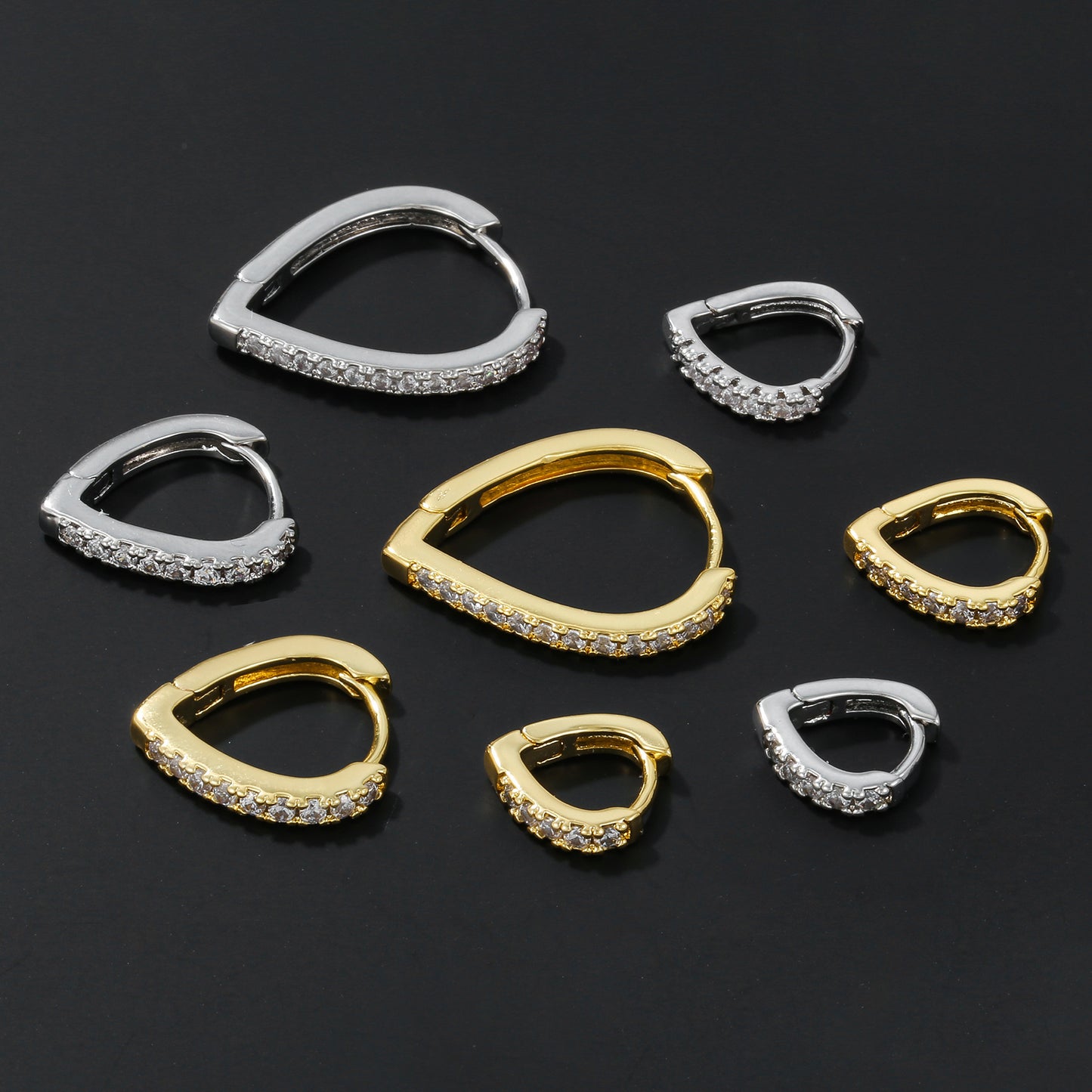 Simple Temperament Summer Cool Love Ear Clip